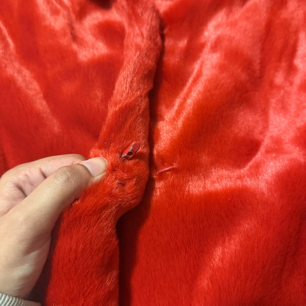 Red Fur Jacket - Picture 10 of 10